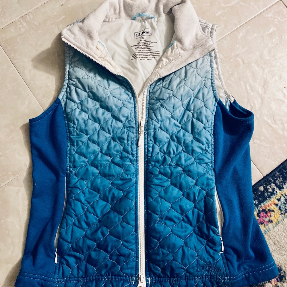 Ll bean ombré vest
